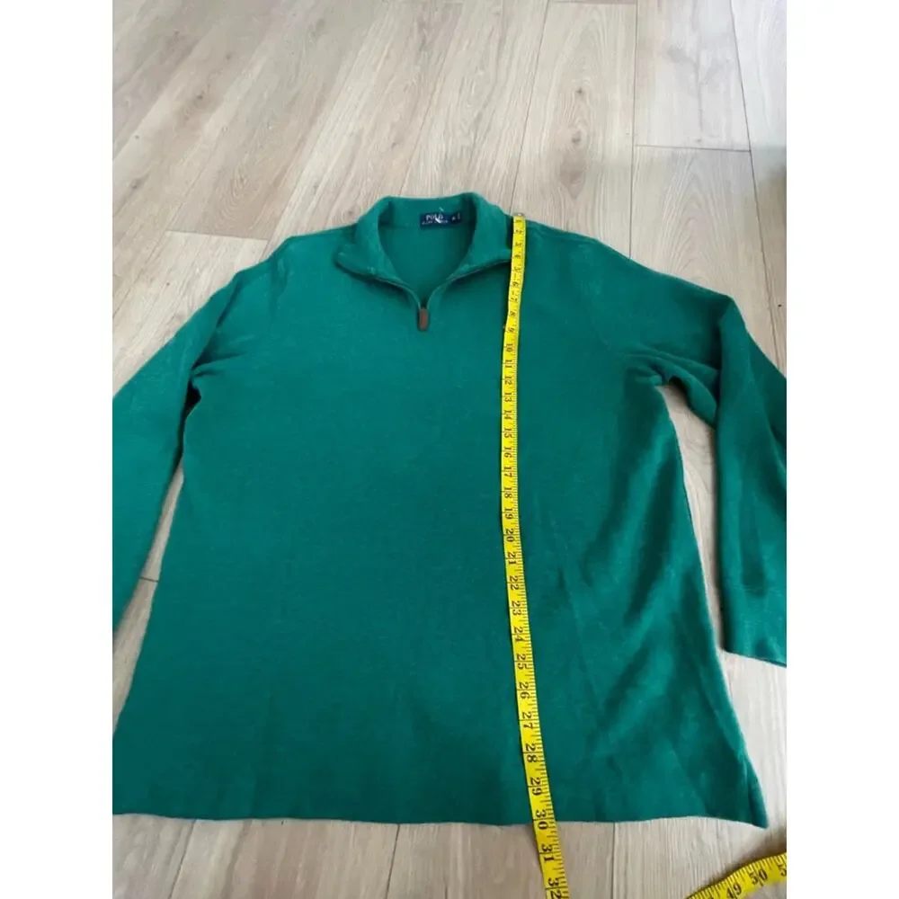 Polo by Ralph Lauren size XL Men's 1/4 zipper pullover polo Sweate